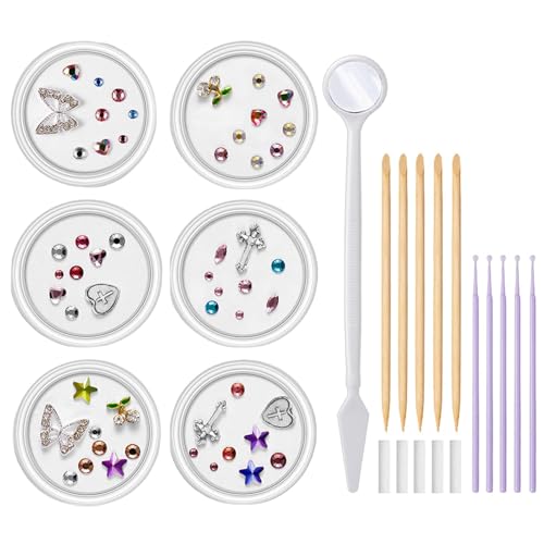 ̕΃LbgA̕΃Lbg - WG[̃NX^Zbg | Tooth Gems Kit t@bViuőIȎ̃WG[ÂNX^tATooth Gems fR[V X^[^[ Lbg