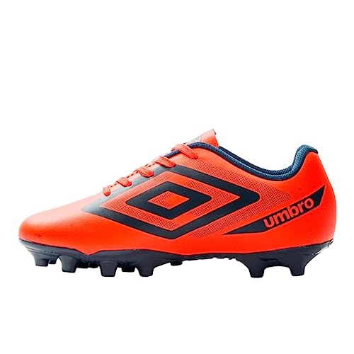 Chuteira Menino Umbro U07Fb059 Umbro Beat Jr Campo Coral/Marinho 35