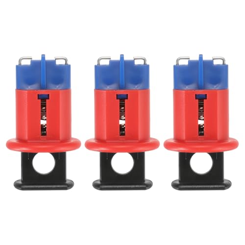 Image of sourcing map 3pcs Circuit Breaker Lockout Industrial Grade Miniature Loto Device Pin In Breaker Switch for Electrical Lockout