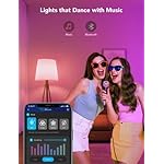 Govee Smart Light Bulbs, WiFi & Bluetooth Color Changing Light Bulbs, Music Sync, 16 Million DIY Colors RGBWW Color Lights Bulb, Work with Alexa, Google Assistant Home App, 800 Lumen, 2 Pack - Image 3