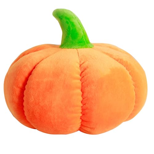 Pumpkin Pillow Plush Cushion Holiday Party Props Kids Gift Halloween Decorations for Bedroom(Pumpkin Plush Pillow,30cm)