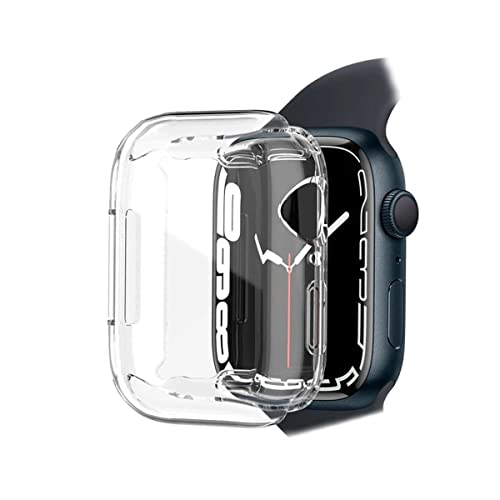 COOL Silicone Protector for Apple Watch Series 7 (45mm), transparent, Estándar