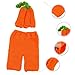 AOKWAWALIY Newborn Halloween Pumpkin Photo Set 0-1 Months Baby Pumpkin Outfit Knitted Cotton Clothing Fashion Comfortable