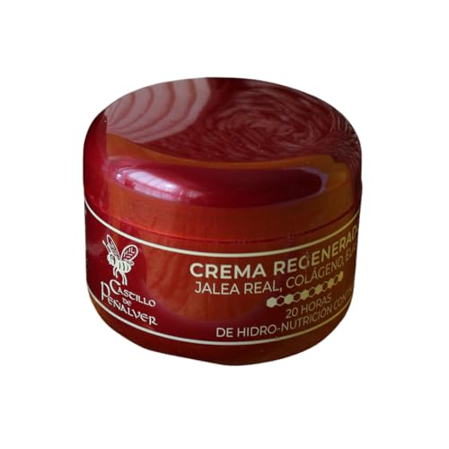 Castillo de Peñalver - Crema Regeneradora Antiarrugas con Jalea Real - 50ml - Tratamiento Facial Diario Nutritivo e Intensivo - Restaura Elasticidad y Luminosidad