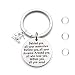FEELMEM Graduation Gifts Behind You All Memories Before You All Your Dream Graduation Keychain Inspirational Graduates Gifts 2018, 2019 (Graduation Gift)