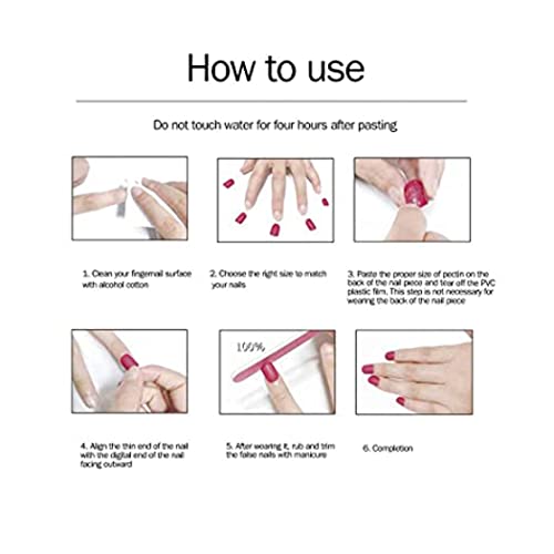 Cloace Coffin Long Black Fake Nails Rhinestone Halloween Acrylic False Nails Nude Glossy Press On Nails For Women And Girls(Pack Of 24) (C) #TOP2