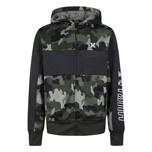Image of Hurley Boys Solar Zip Up Hoodie