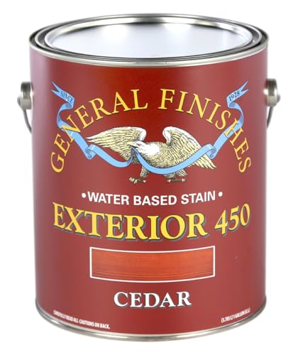General Finishes Exterior 450 Water Based Wood Stain, 1...