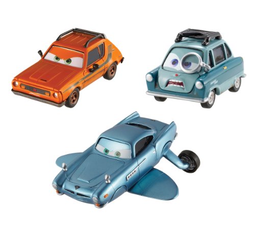 Cars 2 Collector Submariner, Professor Z, and Grem Vehicle 3-Pack