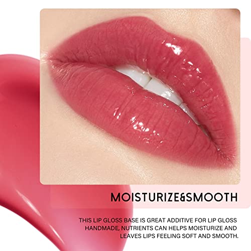 Kyda 200Ml Moisturize Lip Gloss Base,Lip Gloss Base Oil Material Lip Makeup Primers, Non-Stick Lipstick Primer Lip Gloss Base For Diy Handmade Lip Balms Lip Gloss-200G #TOP2