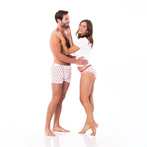 KICKEE Full of Hearts Men’s Underwear, Silky Soft and Comfy Fitted Underwear2