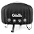 Fire Pit Cover Round 32 Inch, Gibot Waterproof Outdoor Fireplace Cover with Heavy Duty 600D Abrasion Resistance Polyester and PVC Coating, Prevents Rust Oxidation and Aging, Fits 29" to 32" Stove 20”H