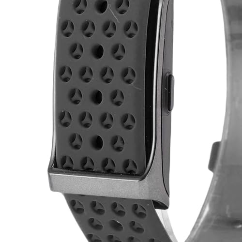 ASHATA Smart Armband, Fitness -Tracker -Band mit 10 M Wasserdicht 40 -t&auml;giger Akkulaufzeit 24/7 Herzfrequenz Schlafmonitor f&uuml;r Frauen M&auml;nner Aktivit&auml;t Gesundheit Armband (Black)