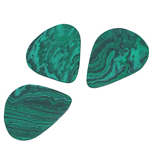 Médiators de guitare en malachite, 3 pièces médiators de guitare en malachite médiators épais médiators de guitare… - Les Beatles, Paul McCartney, John Lennon, RIngo Starr, George Harrison Médiators de guitare en malachite, 3 pièces médiators de guitare en malachite médiators épais médiators de guitare… – Image 7