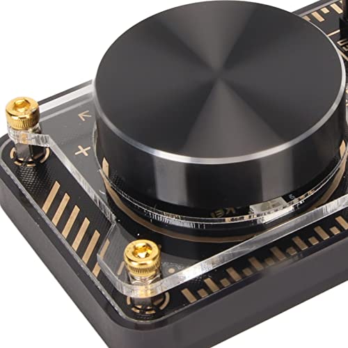 Controlador de audio multimedia USB con hub de 3 puertos USB 2.0 y perilla programable para PC 7