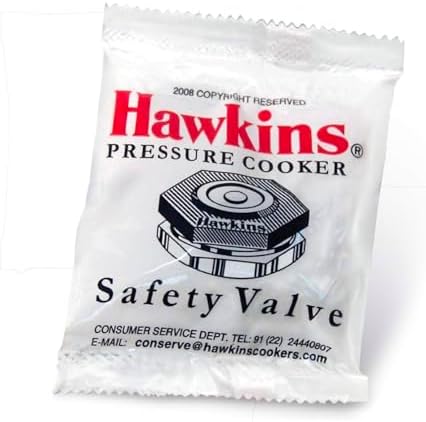 Black Liger Aluminium Safety Valve Compatible For All Hawkins Pressure Cookers From 1.5 Litre To 14 Litre, Black, Standard (BP SV), 14 Liter