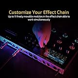 VALETON GP-200 Multi-Effects Pedal with Expression Pedal, FX Loop, MIDI I/O, Guitar/Bass/Acoustic Effects, Amp Modeling, IR Cabinets, Stereo OTG USB Audio Interface - Image 4