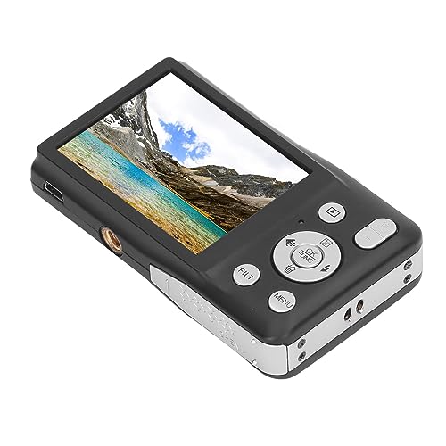 Cámara digital compacta 8K 68MP zoom 16X negra miniatura 1