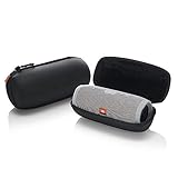 Linghang - Bolsa de Transporte para Altavoz Bluetooth JBL Charge 3, Carcasa rígida EVA con Cremallera Resistente a la Intemperie y Clip de Estilo...