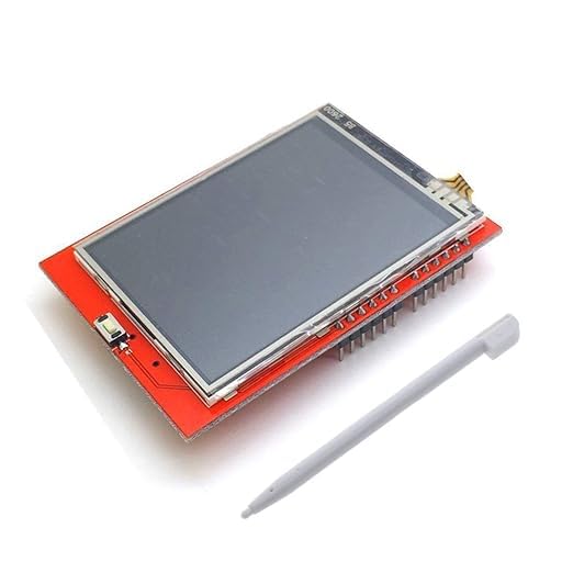 QBM 2.4 Inch TFT LCD Display Module Shield, Red PCB Board, Compatible ...
