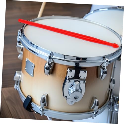 Baquetas Yardwe para batería, antideslizantes, ligeras, ideales para práctica y actuación en baterías acústicas, de jazz y electrónicas, color rojo miniatura 5