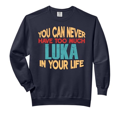 Funny Luka Personalized Tshirt First Name Joke Item Comfort Colors