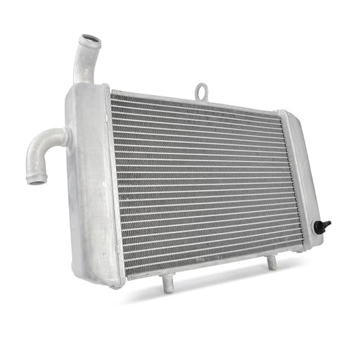 Radiador para X-MAX 300 2023-2024 de aluminio plateado