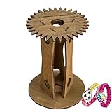 Varias funciones: aumente su juego de artesanía con este disco web de y transforme proyectos difíciles en experiencias encantadoras para artesanos de todas las habilidades. Con esta herramienta de perlas de bobina multifuncional, simplemente impresionantes pulseras de amistad, cinturones y más.