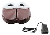 Heating Vibrating Relax Foot Massage shoes Slippers Machines Powerful Comfortable Warm Vibration Heat Therapy Feet Relaxation Muscle Ease Relieve Aching Feet Help Blood Flow The HealthmateForever