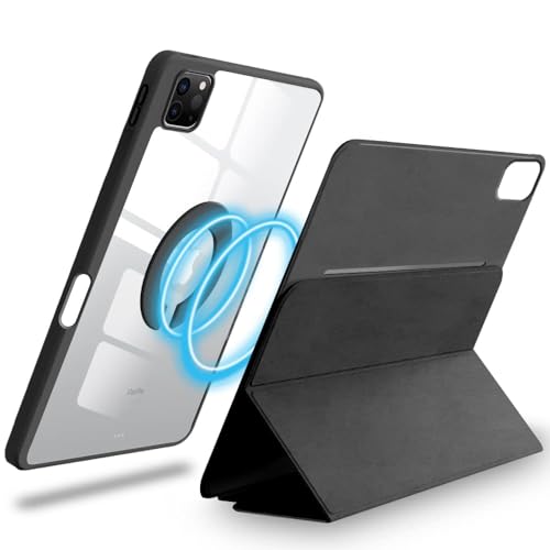 Amazon Basics Magnetic Case Cover for Apple iPad Pro 4th/3rd/2nd Gen (11 inch) | Trifold Stand & Detachable Case (Black) (B0CSYVGTSY) Amazon Price History, Amazon Price Tracker