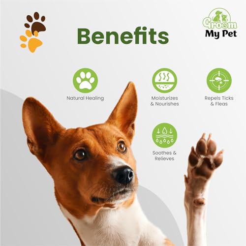 Image of Paw Butter-100g | for Pet Dog & Cat | Heals, Moisturizes & Nourishes Dry, Cracked & Chapped Paws and Elbows | Enriched with Mango Butter, Shea Butter & Lemongrass Essential Oil