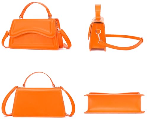 Image of SHUIANGRAN Stylish and Simple Crossbody Bag Small Square bag Purses for Women Satchel Shoulder bag Bag Purse