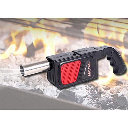 Hand Outfit Barbecue Fan Fan, Camping Grill Barbecue Fire Back Tool für Holzkohle Grill Barbecue