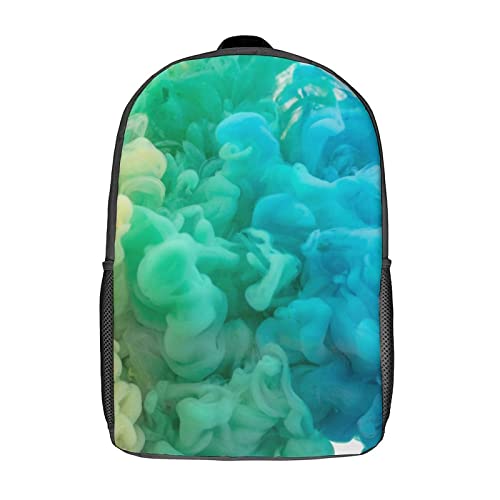 Sac à dos scolaire pour enfants 17 pouces avec imprimé 3D Smoke Classic cartable ado