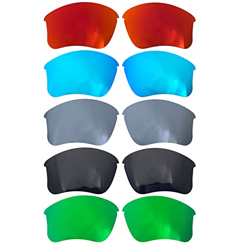 Wetnenss Replacement Lenses for Flak Jacket XLJ/1.5mm polarized/easy to install (Clear PHOTOCHROMIC)