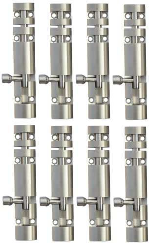Image of DHAKAD Tower Bolt Stainless Steel ZYLO 6 INCH Pack of 8 PCS