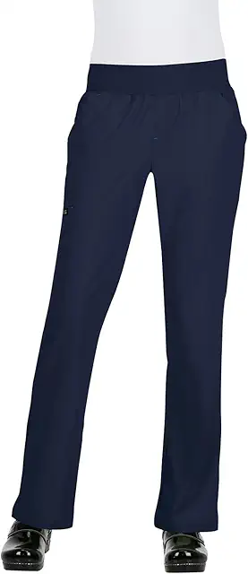 Women's Heather Grey Yoga Scrub Pants - Ultra Comfortable & Lightweight