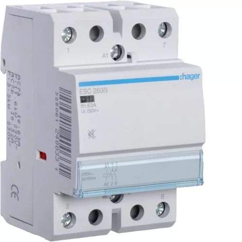 Contactor silencioso, 63A, 2NA, 230V