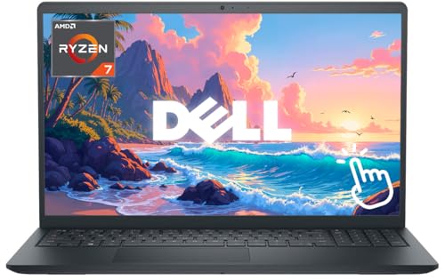 Dell Inspiron 15�A15.6�C���`�^�b�`�X�N���[���r�W�l�X�m�[�g�p�\�R���R���s���[�^�AWindows 11 Pro�m�[�g�p�\�R�� 32GB RAM 1TB SSD�AAMD Ryzen 7 7730U 8�R�A�v���Z�b�T�AFHD LED�f�B�X�v��