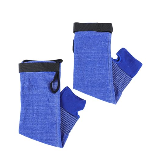 Protectores de brazos resistentes a cortes nivel 5 y mangas protectoras aislantes de 45cm 3