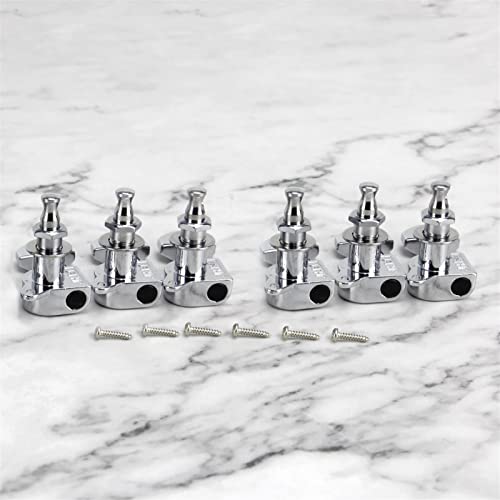 FLFL Chevilles Cordes Guitare 6pcs Tuners De Guitare Électrique Têtes De La Machine Chrome 6R Tuning Tuning Clés pour… - Les Beatles, Paul McCartney, John Lennon, RIngo Starr, George Harrison FLFL Chevilles Cordes Guitare 6pcs Tuners De Guitare Électrique Têtes De La Machine Chrome 6R Tuning Tuning Clés pour… – Image 3