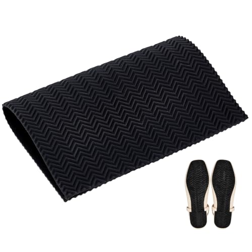 Lámina de reparación para suela de zapato de caucho sintético 3.5mm miniatura 1