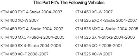 Miniatura 2 de Enduro Engineering Placa deslizante para KTM 450 EXC 4 tiempos 2004-2007