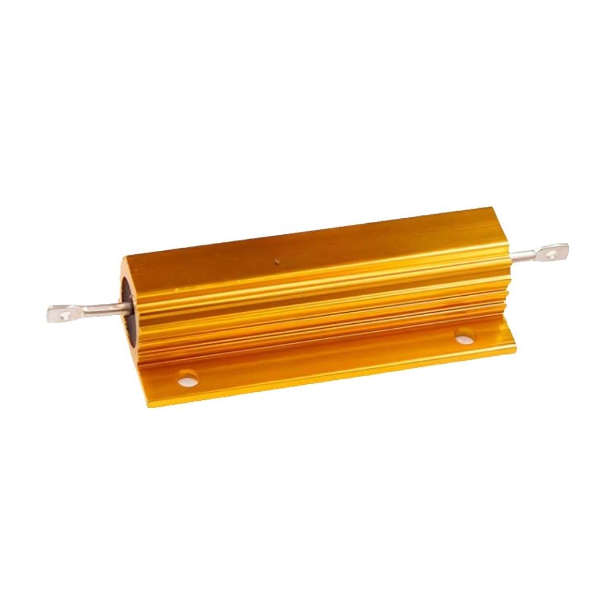 RXG24 wysokiej mocy serii odporność aluminium | Cechy: aluminium pozłacane (100W 98 x 48 x 26 mm 18 RJ)