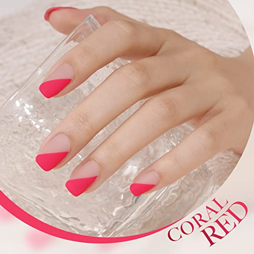 Gaoy Coral Orange Gel Nail Polish, Pink Red Neon Gel Polish Kit For Salon Gel Manicure And Nail Art Diy At Home, Halloween Gifts For Women #TOP3