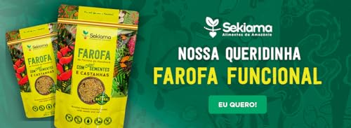 Farofa com Sementes e Castanhas Sekiama 300g