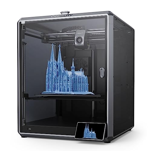 Creality K1 Max Imprimante 3D avec AI CamÃ©ra, 600mm/s Ultra Rapide Vitesse Imprimer, DÃ©bit Max de 32mmÂ³/s, DÃ©tection Intelligente par LiDAR IA, Nivellement Auto, Extra Grande capacitÃ© 300x300x300mm