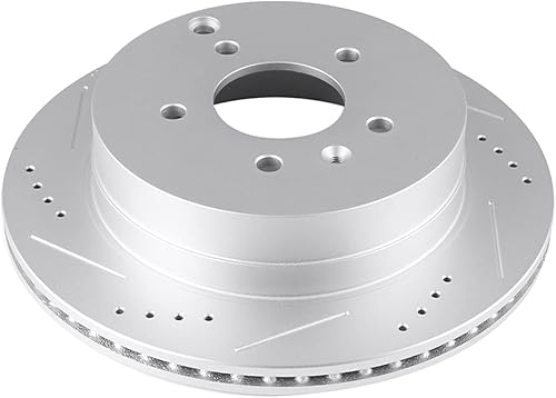 Miniatura 3 de ROADFAR Kits de rotor de freno de disco trasero DS (L+R) para Chevrolet Captiva Sport, 07-09 para Chevrolet Equinox, 07-09 para Pontiac Torrent,