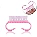7PC Acrylic Nail Art Tips Builder Painting Brushes Pen Set,1PC Nail File Cuticle Pusher Buffer Block Brush,100Pcs Nail Extension Forms,1 Box Nail Decorations Charms 3 Sheets Nail Stickers (AB003A)