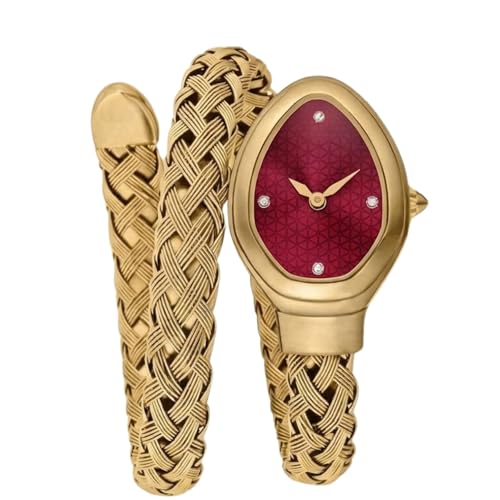 Image of Gold Jewellery Style Watch for Women | Fashion Bangle Analog Wrist Watch